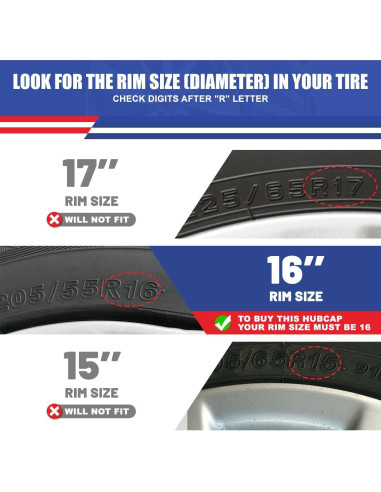 Juego de 4 Tapacubos Cromo 16" Hawkley para Toyota Corolla y Matrix