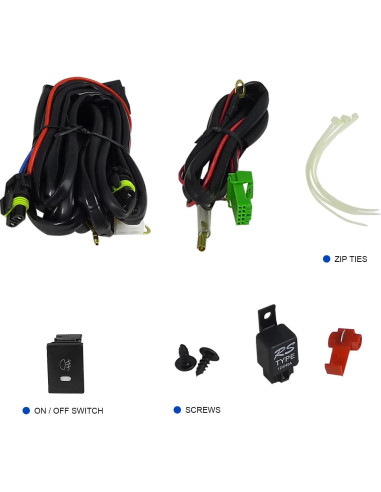 Faros Antiniebla SPEC-D TUNING para Toyota Camry 2007-2009