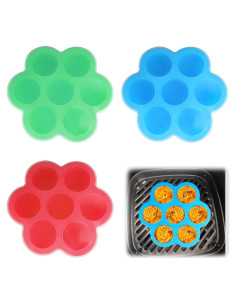 Molde de Silicona para Huevos Qicfrk 20 cm Reutilizable