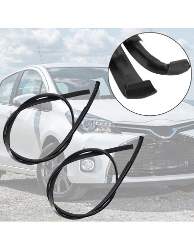 Moldura de Tira de Techo Automkt para Toyota Yaris 2012-2014