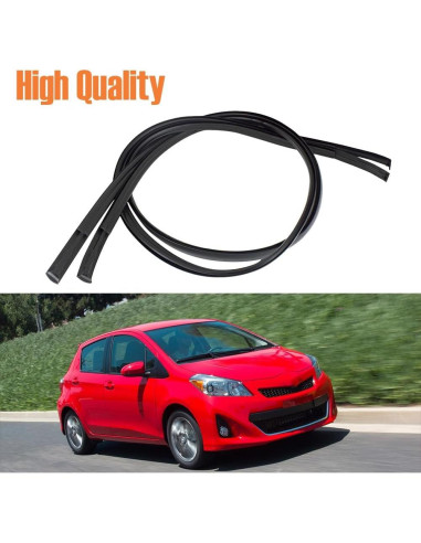 Moldura de Tira de Techo Automkt para Toyota Yaris 2012-2014