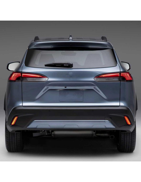 Luz Reflectora LED Parachoques Trasero BINQIGOO Corolla Cross 2021-2023