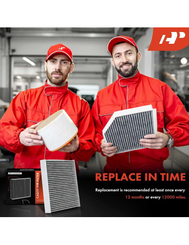 Filtro de Aire de Cabina A-Premium con Carbón Activado para Toyota Yaris y Mazda CX-3