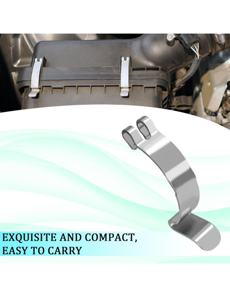 4 Clips de Filtro de Aire SWQS para Toyota - Acero Inoxidable