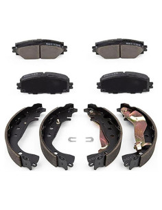 Kit de Pastillas de Freno Cerámicas y Zapatas Toyota Yaris 2006-2013