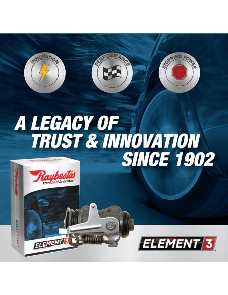 Cilindro de Rueda de Freno Raybestos Element3 Trasero Izquierdo