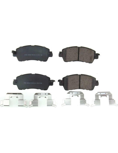 Kit de freno delantero Power Stop Z17 para Scion iA y Toyota Yaris