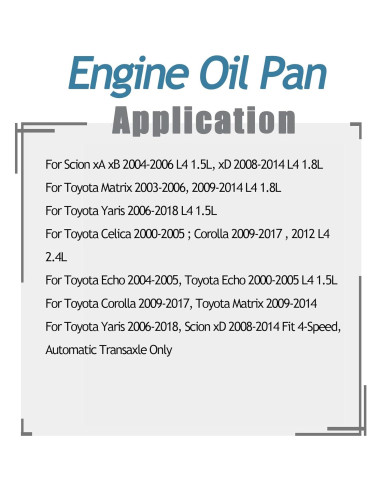 Bandeja de Aceite Transmisión Automática AngyMeck 265-847