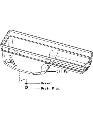Bandeja de Aceite Transmisión Automática AngyMeck 265-847