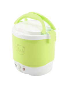 Olla Arrocera Mini Eléctrica Keenso 1L 12V Portátil Verde