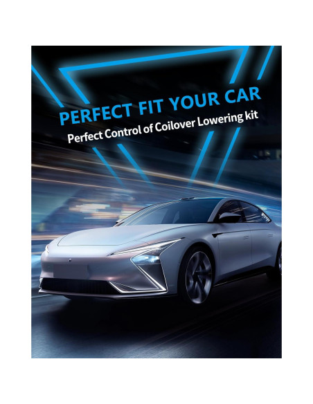 Amortiguadores Coilover Ajustables ECCPP para Toyota Yaris 2013-2019