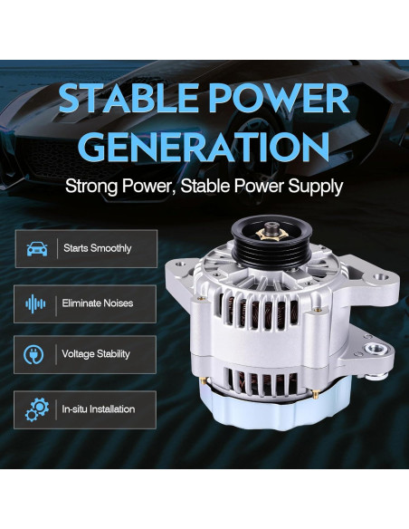 Alternador BULIAZY 80 Amp para Toyota Yaris 1.5L 2006-2009