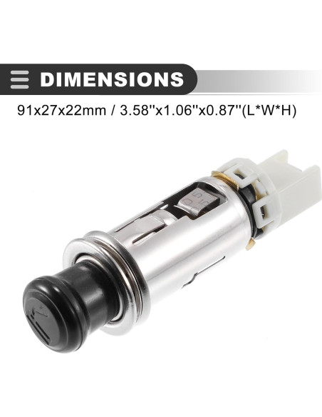 Ensamblaje enchufe mechero Motoforti para Toyota Sequoia 2008-2018