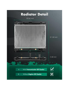 Radiador SCITOO 122803 para Toyota Yaris 1.5L 2006-2019 2