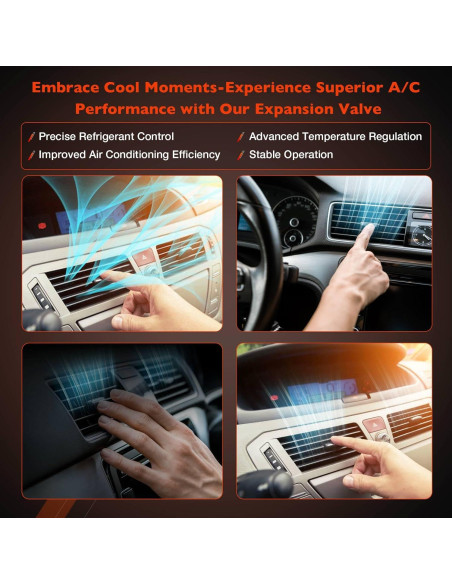 Válvula de Expansión A/C ATRACYPART A2437 Compatible Toyota y Subaru