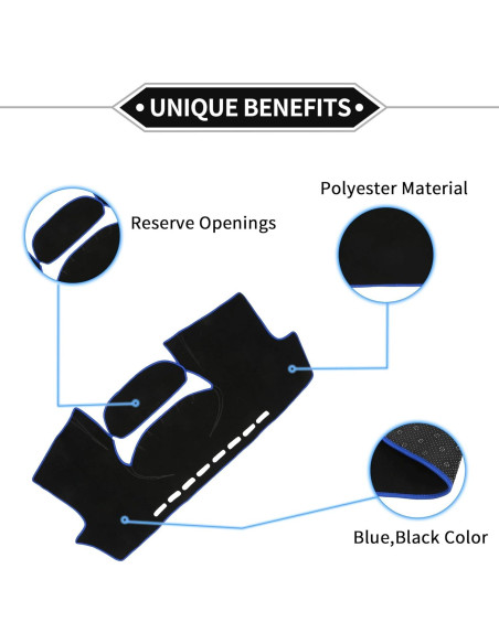 Cubierta de tablero VekAuto para Toyota Yaris 2004-2011