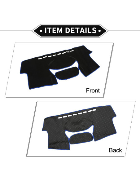 Cubierta de tablero VekAuto para Toyota Yaris 2004-2011