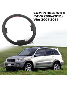 Cubierta de Volante de Cuero Microfibra VKGUG para Toyota 2