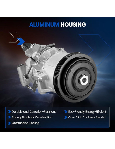 Compresor de Aire Acondicionado SYKRSS 157318 para Toyota Yaris 2007-2012