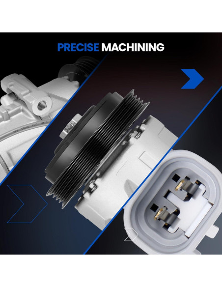 Compresor de Aire Acondicionado SYKRSS 157318 para Toyota Yaris 2007-2012