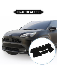 Cubierta de tablero VekAuto para Toyota Yaris 2004-2011 2