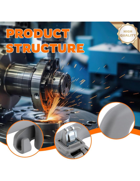 Juego de 4 Manijas de Techo Interior GoaMotors para Toyota