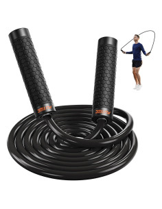 Cuerda de Salto con Peso KUTIZE 0.45kg Ajustable para Fitness