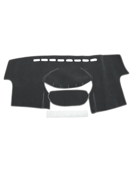 Cubierta de tablero VekAuto para Toyota Yaris 2004-2011 Gris