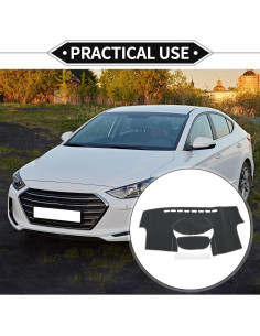 Cubierta de tablero VekAuto para Toyota Yaris 2004-2011 Gris 2