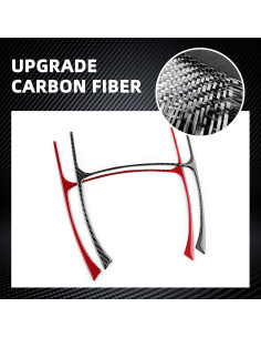 Cubierta de Fibra de Carbono Real FXETRNL para Toyota Yaris 2006-2011 2