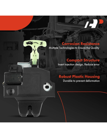 Actuador de Cerradura Maletero A-Premium Toyota Yaris 2007-2012