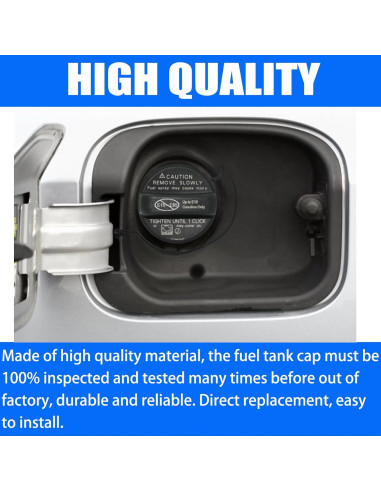 Tapa de Combustible DINGTONG 77300-06040 para Toyota y Lexus