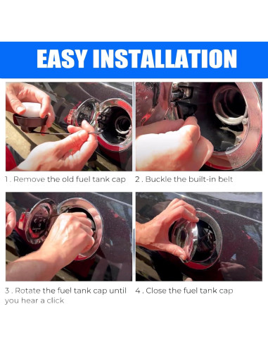 Tapa de Combustible DINGTONG 77300-06040 para Toyota y Lexus