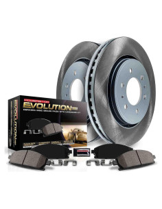 Kit de frenos Power Stop SC7700 Delantero con Rotores y Pastillas