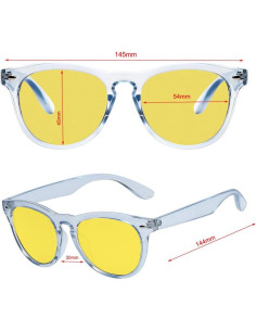 Gafas de Conducción Yogo Vision Amarillas Anti Deslumbrantes 2