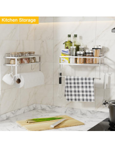 Soporte para Toallas de Papel ESOW Acero Inoxidable 304 35.6x26.4cm 2