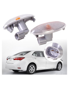 Luz de Señal de Giro Lateral Beler Ámbar para Toyota