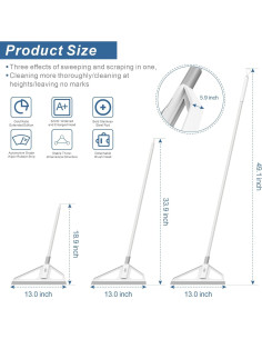 Escoba Mágica Multifuncional SWIBINJIT 124 cm Silicona 2