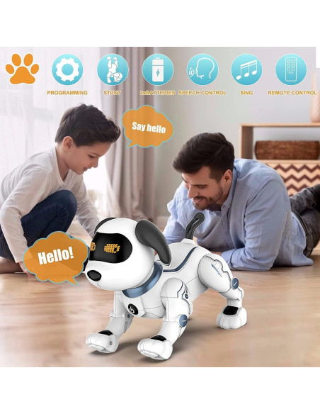 Juguete Robot Perro Control Remoto OKK K6 Interactivo