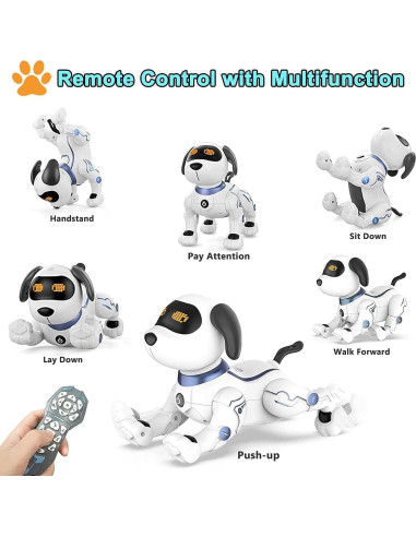 Juguete Robot Perro Control Remoto OKK K6 Interactivo