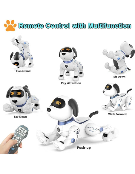 Juguete Robot Perro Control Remoto OKK K6 Interactivo