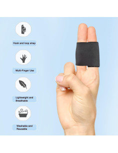 Férula de Dedo Reutilizable VHOPMORE Buddy Ajustable M 2