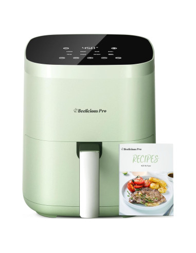 Freidora de Aire Beelicious Pro 4QT Digital 8-en-1 Verde