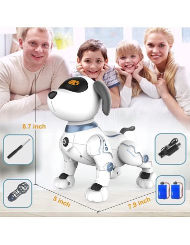 Juguete Robot Perro Control Remoto OKK K6 Interactivo