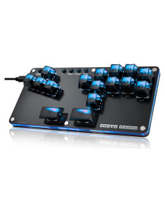 Controlador de Arcade Sehawei MINI-PLUS 16 Teclas Turbo PC/PS4/Switch