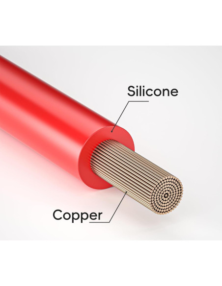 Clips de Gancho de Prueba Goupchn 5PCS Silicona 50cm