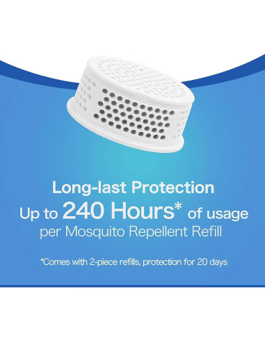 Repelente Electrónico de Mosquitos Tekola con 2 Recargas