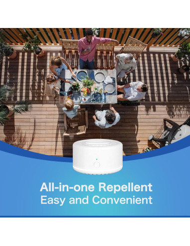 Repelente Electrónico de Mosquitos Tekola con 2 Recargas