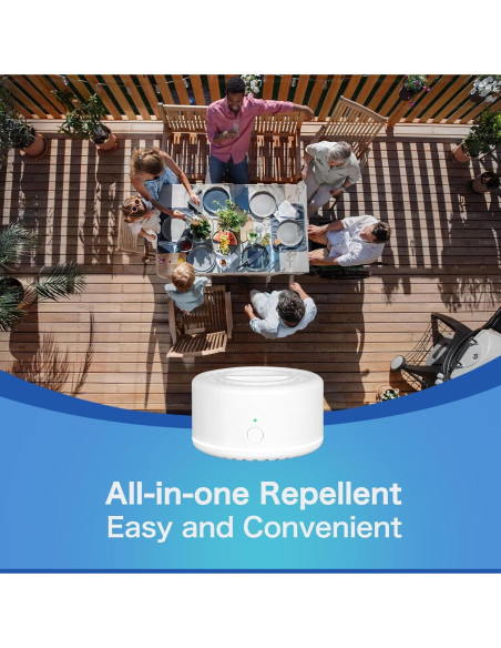 Repelente Electrónico de Mosquitos Tekola con 2 Recargas