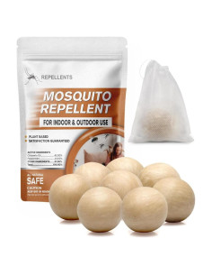 Bolas Repelente de Mosquitos Naturales SCFKAOF - 8 Piezas